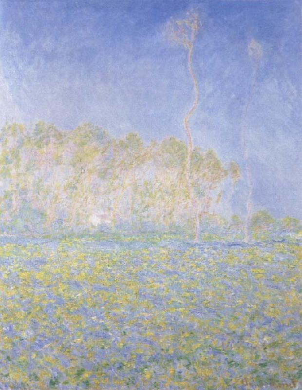Claude Monet Spring Landscape Norge oil painting art